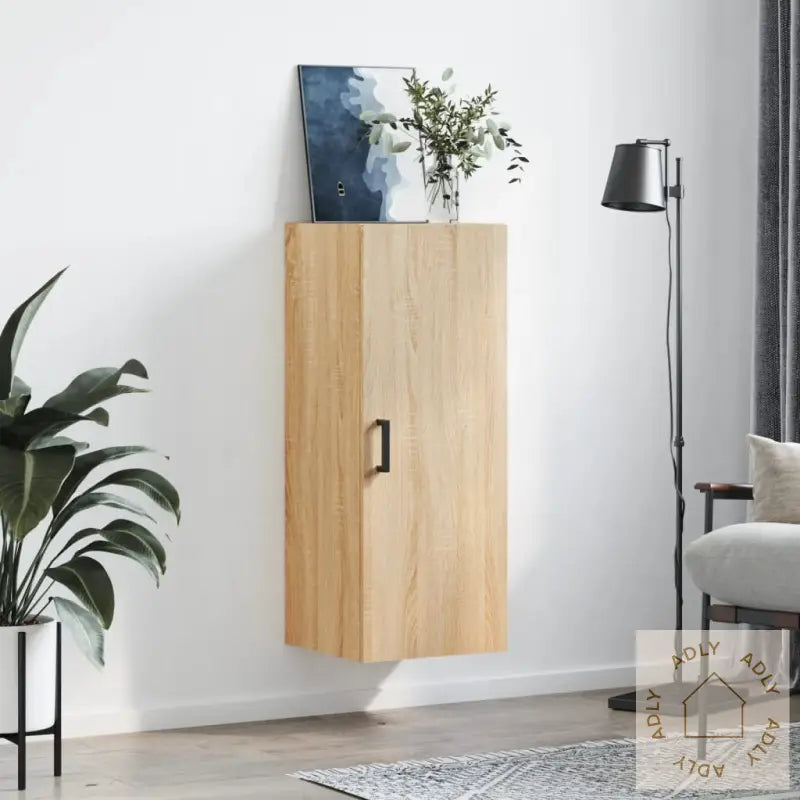 Veggskap Sonoma Eik 34,5X34X90 Cm