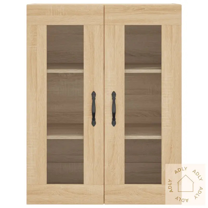 Veggskap Sonoma Eik 69,5X34X90 Cm Konstruert Tre