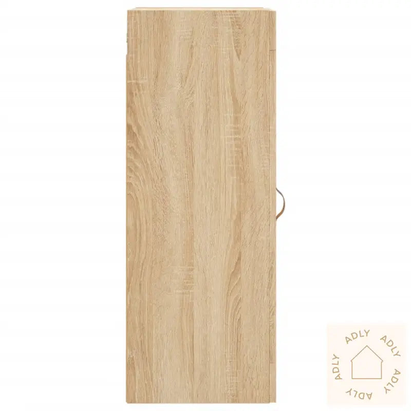 Veggmontert Skap Sonoma Eik 34,5X34X90 Cm Konstruert Tre