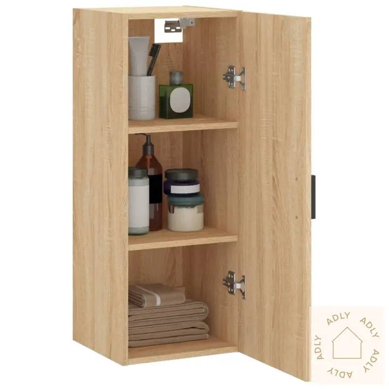 Veggskap Sonoma Eik 34,5X34X90 Cm