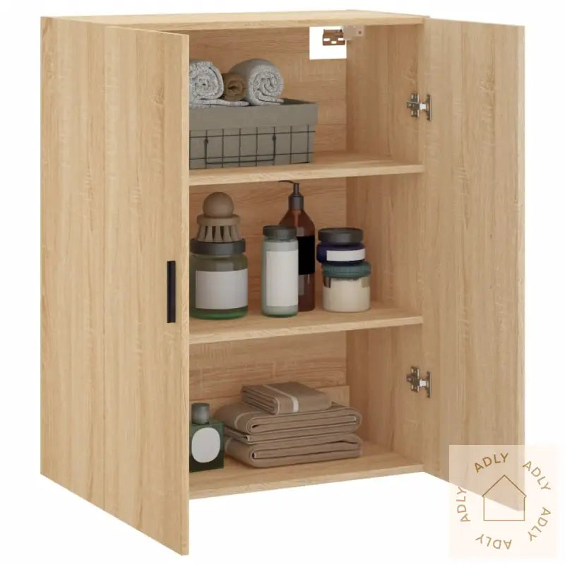 Veggskap Sonoma Eik 69,5X34X90 Cm