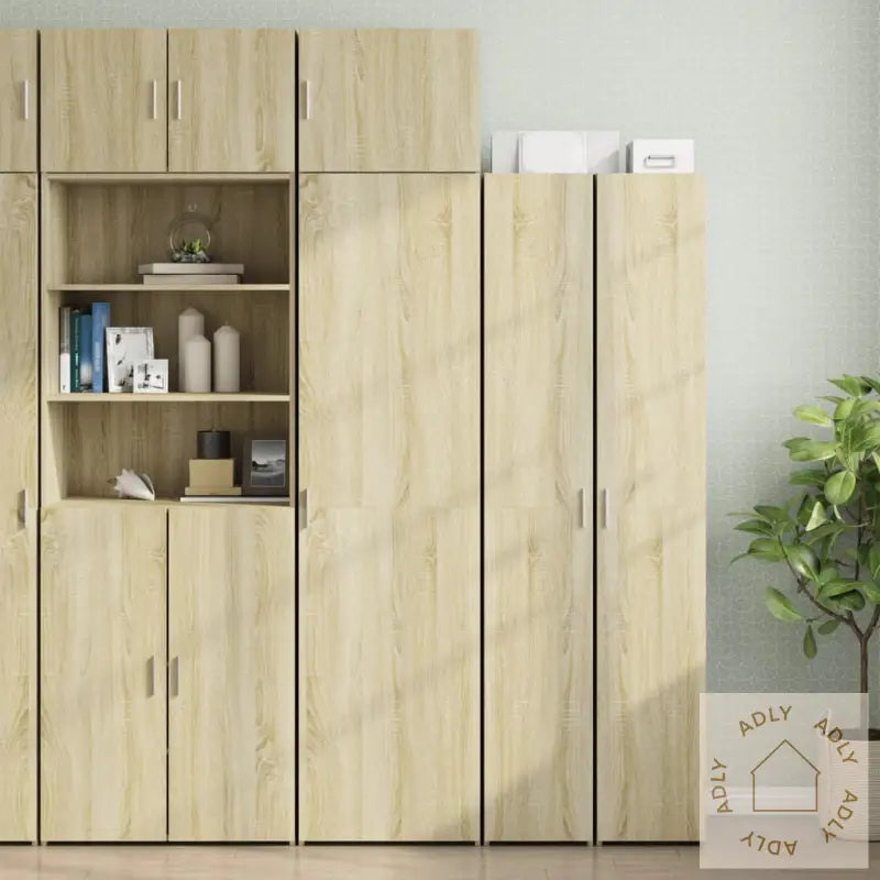 Veggskap Sonoma Eik 50X42,5X40 Cm Konstruert Tre