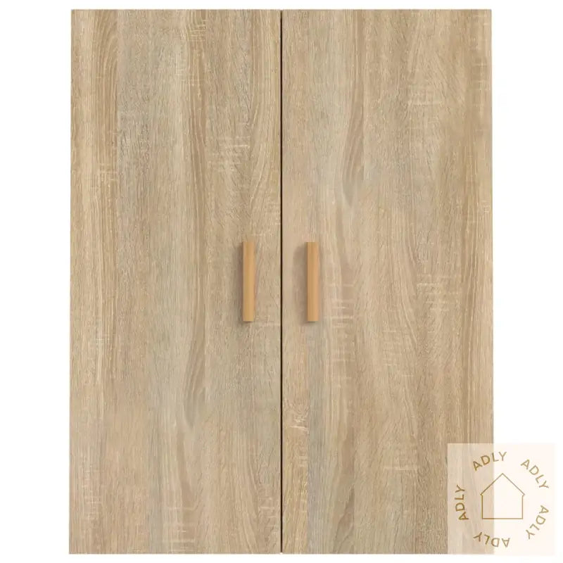 Hengende Veggskap Sonoma Eik 69,5X34X90 Cm