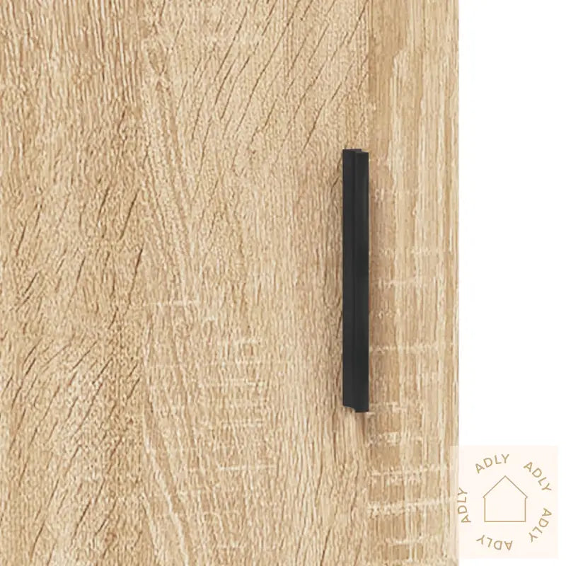 Veggskap Sonoma Eik 69,5X34X90 Cm Konstruert Tre