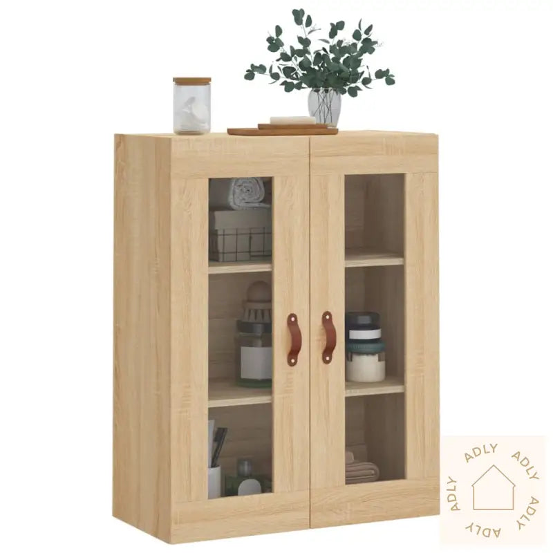 Veggskap Sonoma Eik 69,5X34X90 Cm