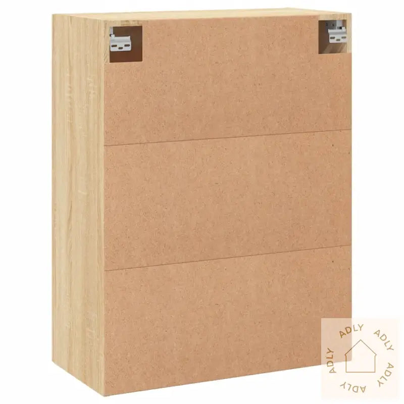 Veggskap Sonoma Eik 69,5X34X90 Cm Konstruert Tre