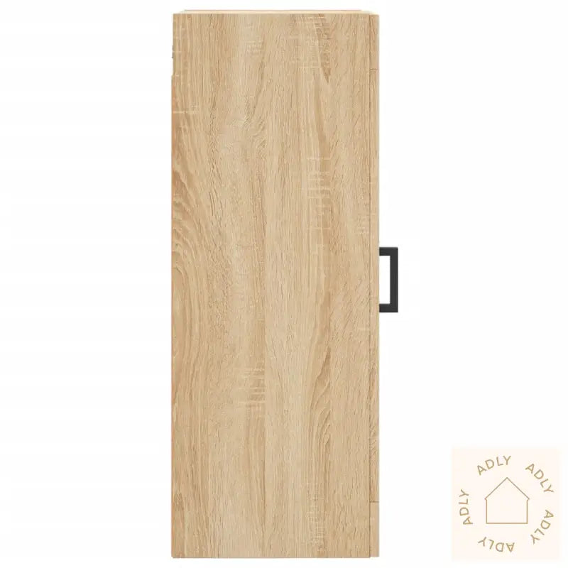 Veggmontert Skap Sonoma Eik 34,5X34X90 Cm Konstruert Tre