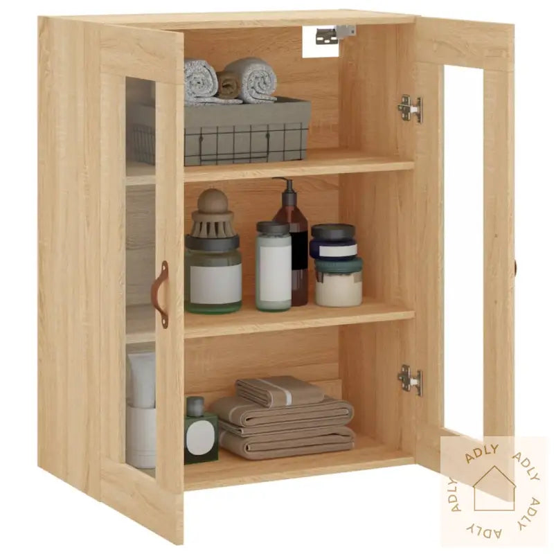 Veggskap Sonoma Eik 69,5X34X90 Cm