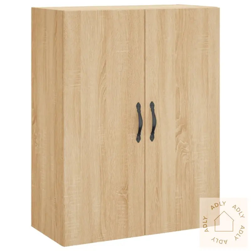 Veggskap Sonoma Eik 69,5X34X90 Cm Konstruert Tre