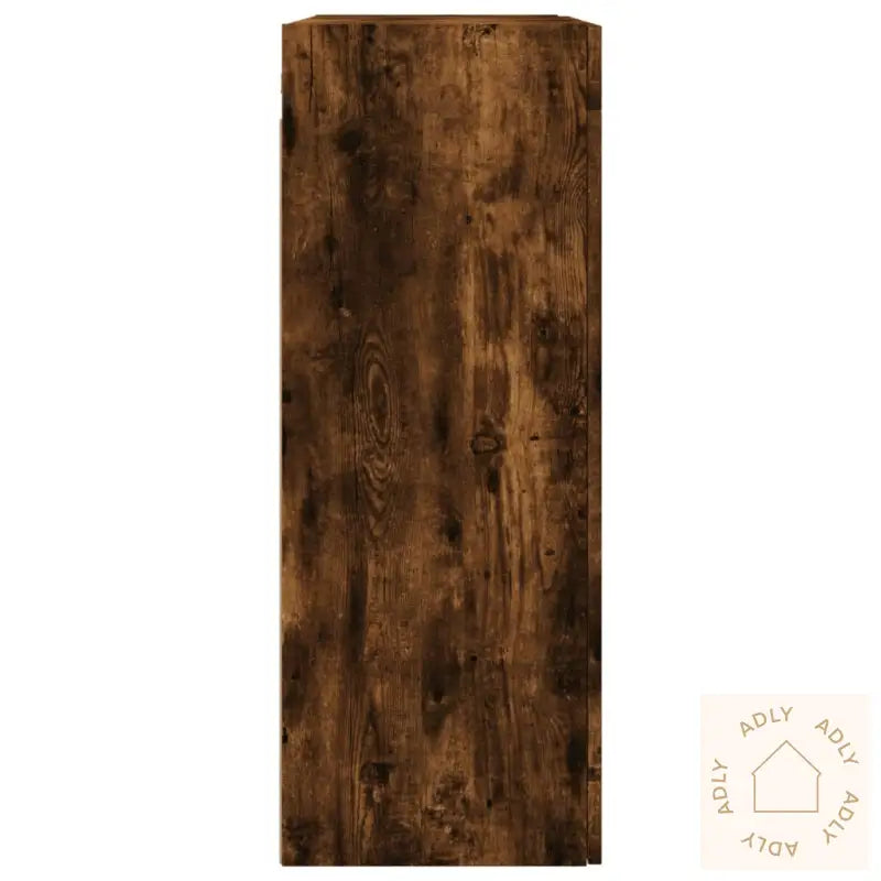Veggskap Røkt Eik 69,5X34X90 Cm