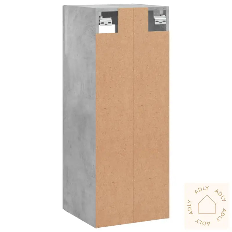 Veggskap Betonggrå 69,5X34X90 Cm