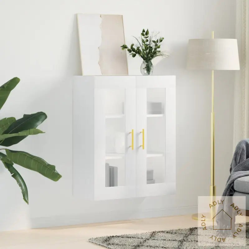 Veggskap Hvit 69,5X34X90 Cm