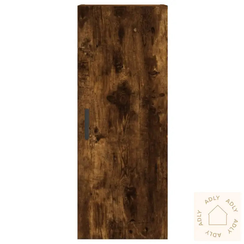 Veggskap Røkt Eik 34,5X34X90 Cm