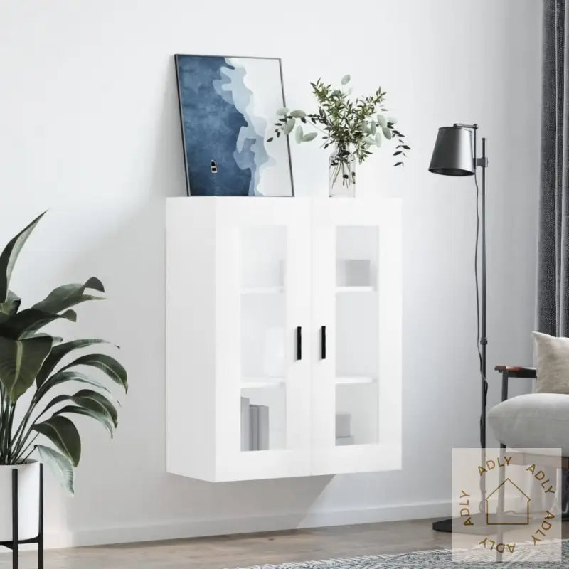 Veggskap Hvit 69,5X34X90 Cm