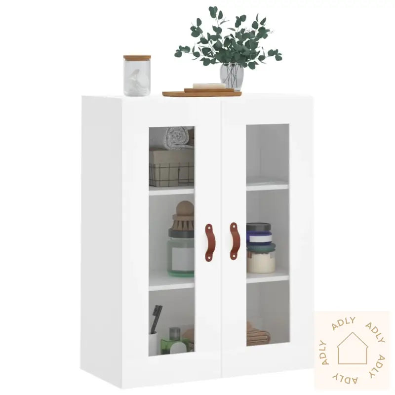 Veggskap Hvit 69,5X34X90 Cm