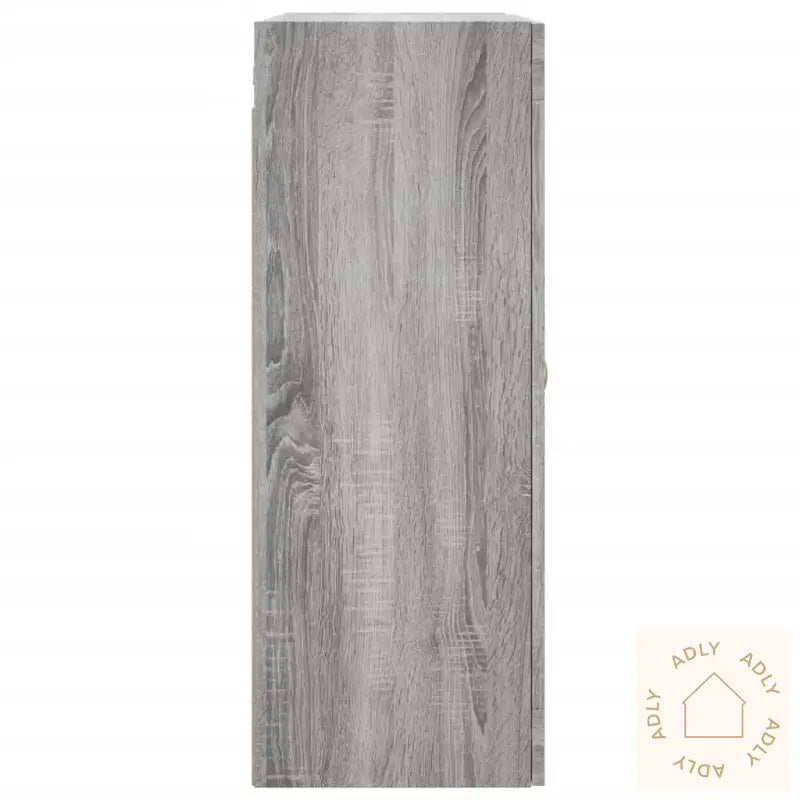 Veggskap Grå Sonoma 69,5X34X90 Cm