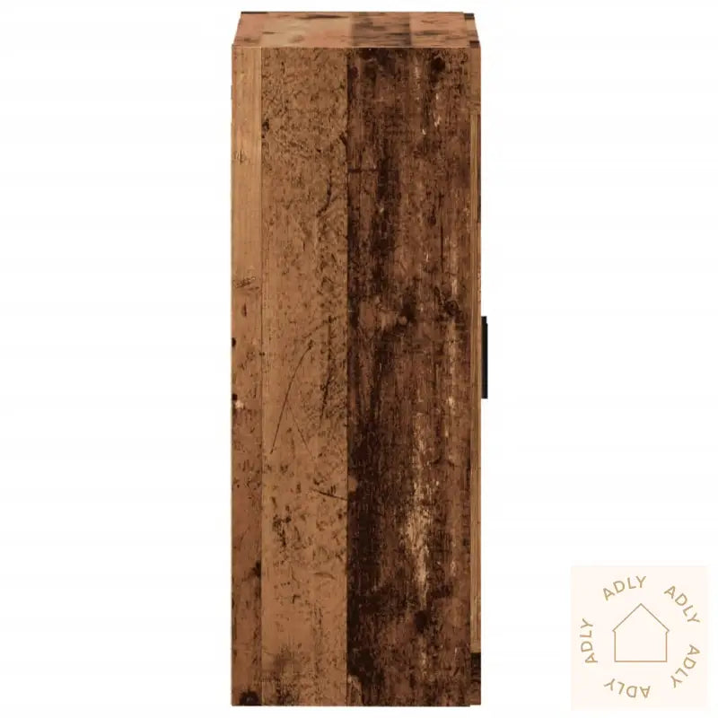 Veggmontert Skap Gammelt Tre 69,5X34X90 Cm