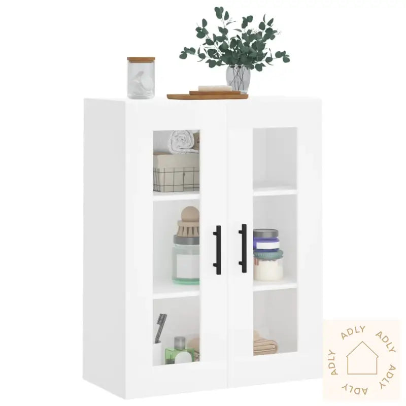 Veggskap Hvit 69,5X34X90 Cm