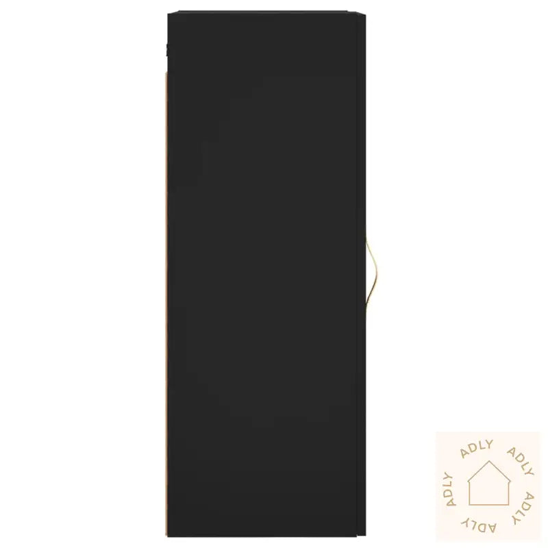 Veggskap Svart 34,5X34X90 Cm