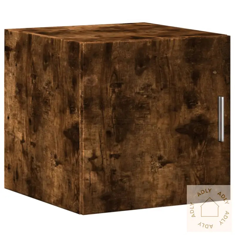 Veggskap Røkt Eik 40X42,5X40 Cm Konstruert Tre