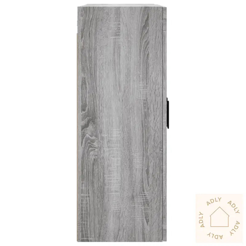 Veggskap Grå Sonoma 69,5X34X90 Cm