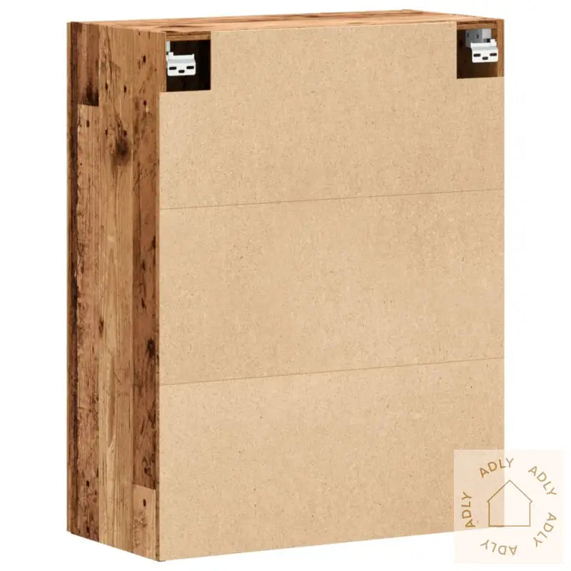 Veggmontert Skap Gammelt Tre 69,5X34X90 Cm Konstruert Tre