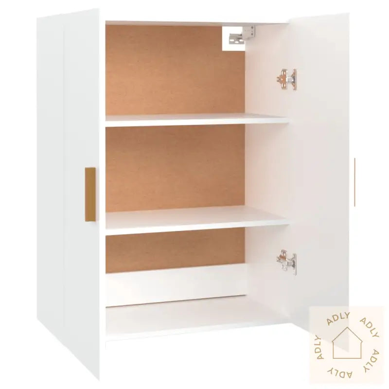 Hengende Veggskap Hvit 69,5X34X90 Cm
