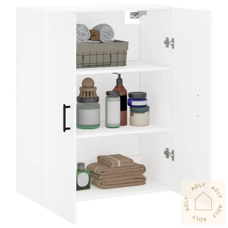 Veggskap Hvit 69,5X34X90 Cm