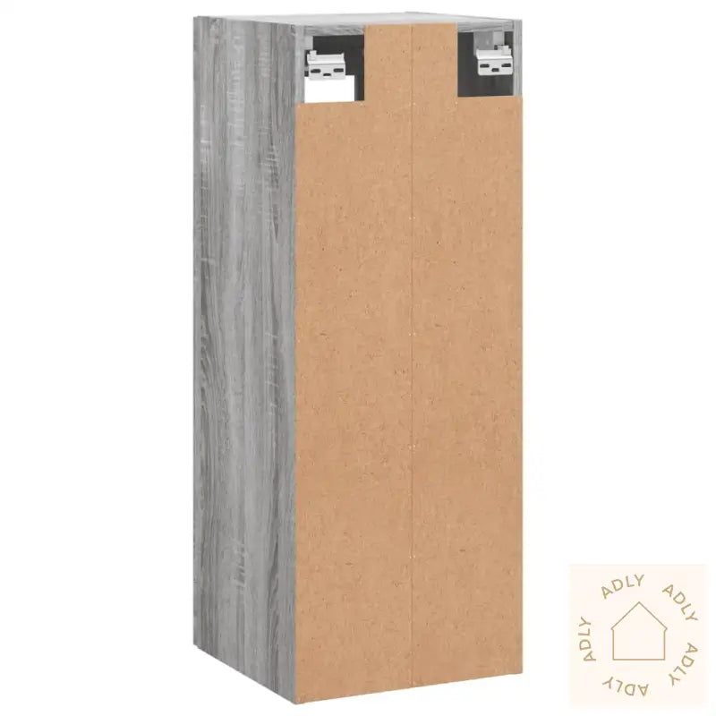 Veggskap Grå Sonoma 34,5X34X90 Cm