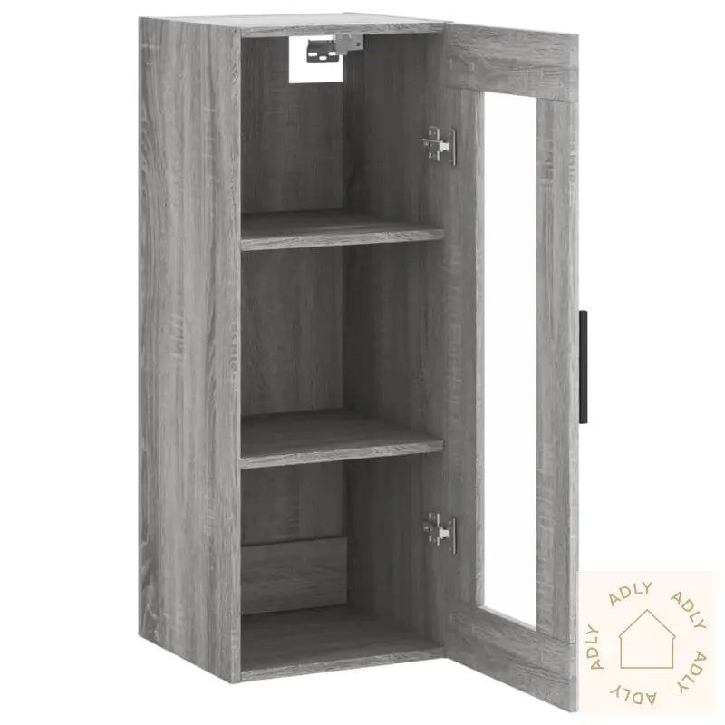 Veggskap Grå Sonoma 34,5X34X90 Cm