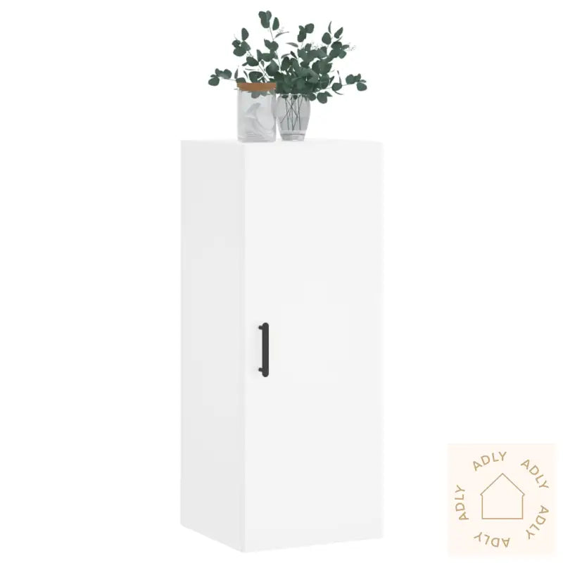 Veggskap Hvit 34,5X34X90 Cm