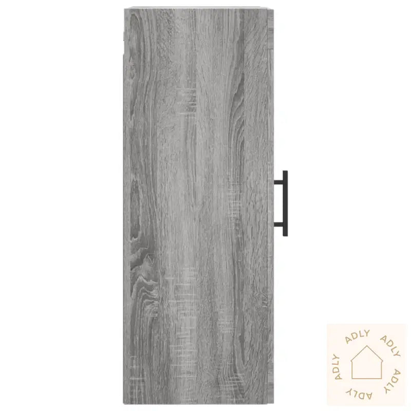 Veggskap Grå Sonoma 34,5X34X90 Cm