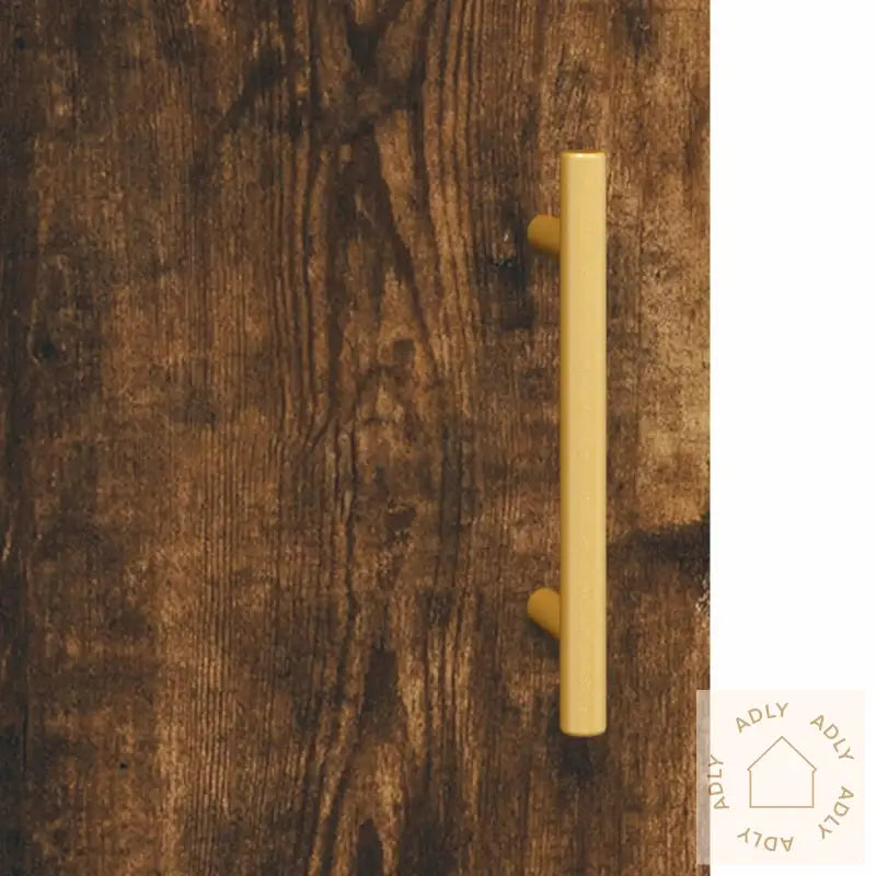 Veggskap Røkt Eik 69,5X34X90 Cm