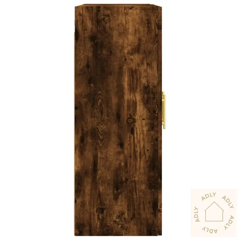 Veggskap Røkt Eik 69,5X34X90 Cm