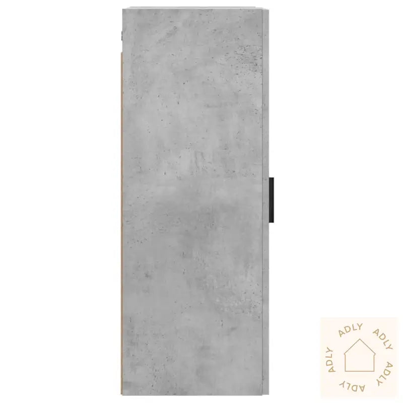 Veggskap Betonggrå 69,5X34X90 Cm