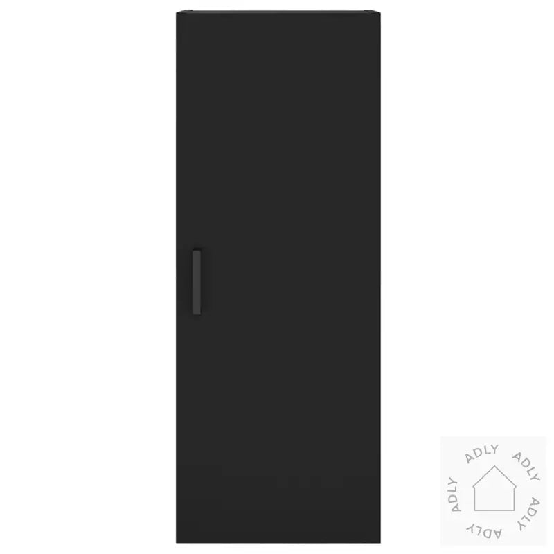 Veggskap Svart 34,5X34X90 Cm