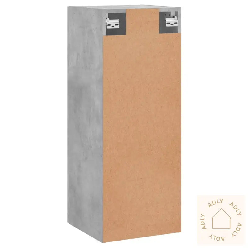 Veggskap Betonggrå 69,5X34X90 Cm