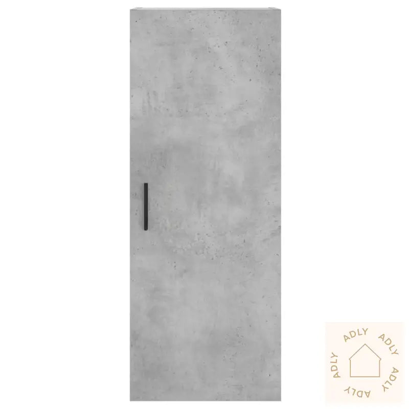 Veggskap Betonggrå 69,5X34X90 Cm