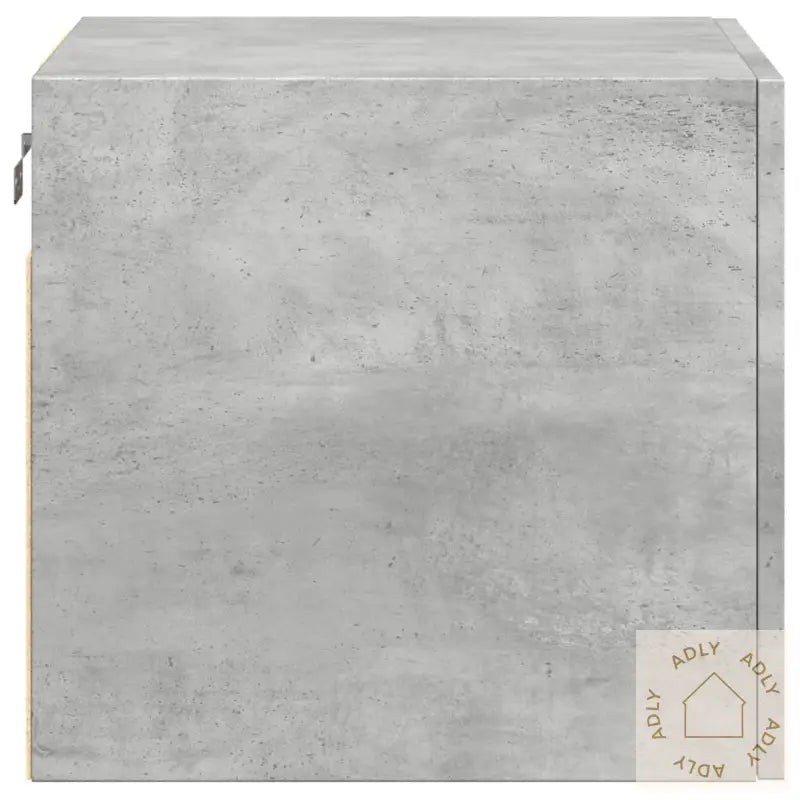 Veggskap Betonggrå 45X42,5X40 Cm Konstruert Tre