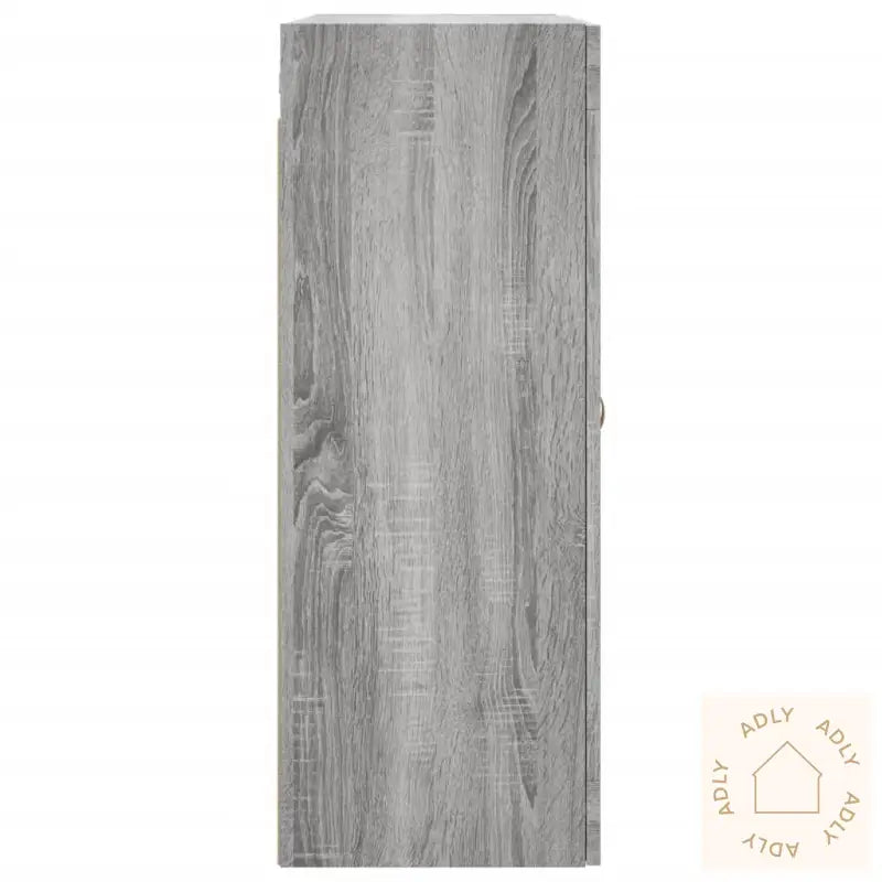 Veggskap Grå Sonoma 69,5X34X90 Cm