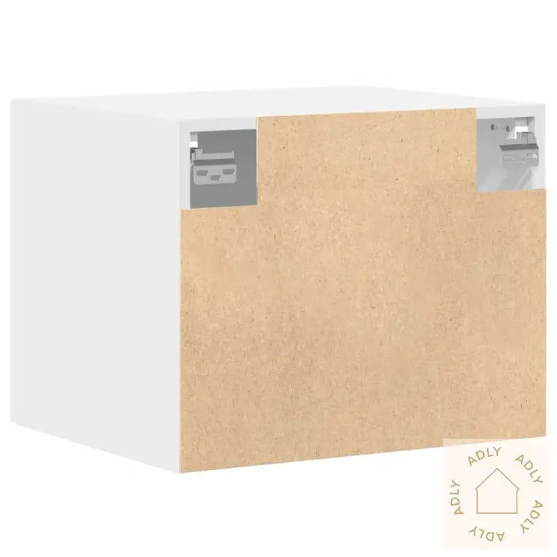 Veggskap Hvit 50X42,5X40 Cm Konstruert Tre