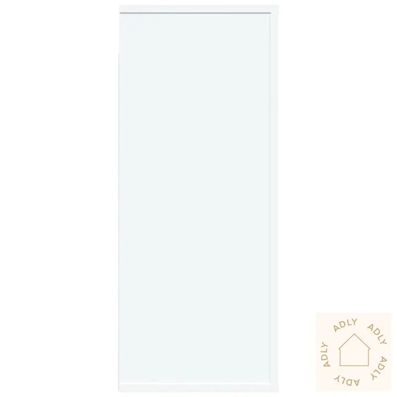 Veggskap Hvit 80X33X80 Cm Konstruert Tre