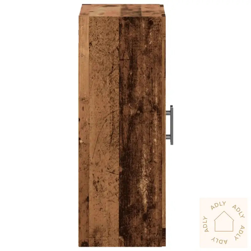 Veggmontert Skap Gammelt Tre 69,5X34X90 Cm Konstruert Tre