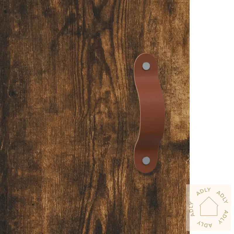 Veggskap Røkt Eik 69,5X34X90 Cm