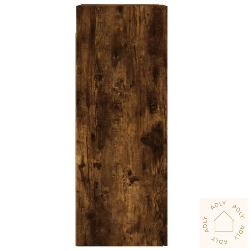 Veggskap Røkt Eik 34,5X34X90 Cm