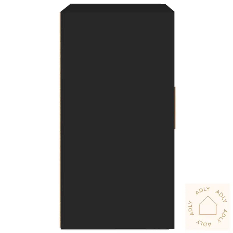 Veggskap Svart 60X30X60 Cm Konstruert Tre