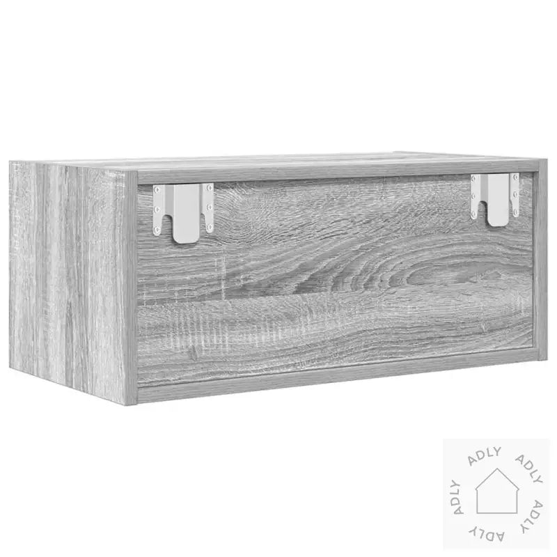 Tv-Benker 2 Stk Grå Sonoma 60X31X25,5 Cm Konstruert Tre