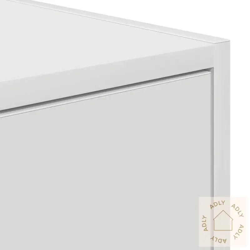 Tv-Benker 2 Stk Hvit 80X31X25,5 Cm Konstruert Tre