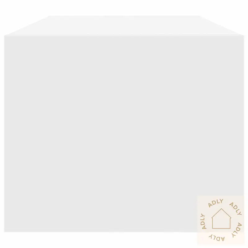 Tv-Benker 2 Stk Hvit 80X31X25,5 Cm Konstruert Tre