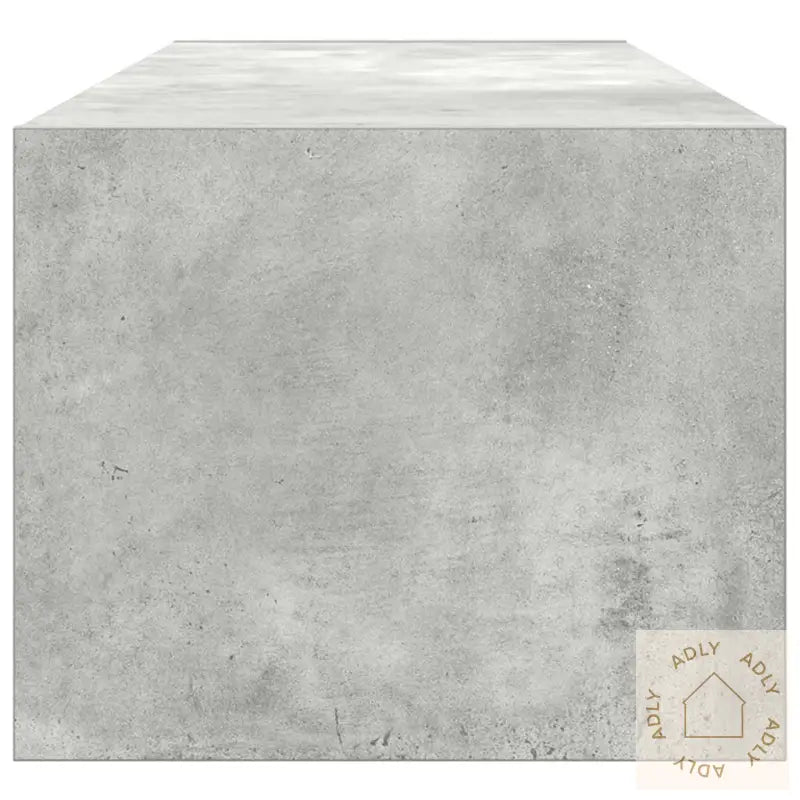 Tv-Benk Betonggrå 100X31X25,5 Cm Konstruert Tre